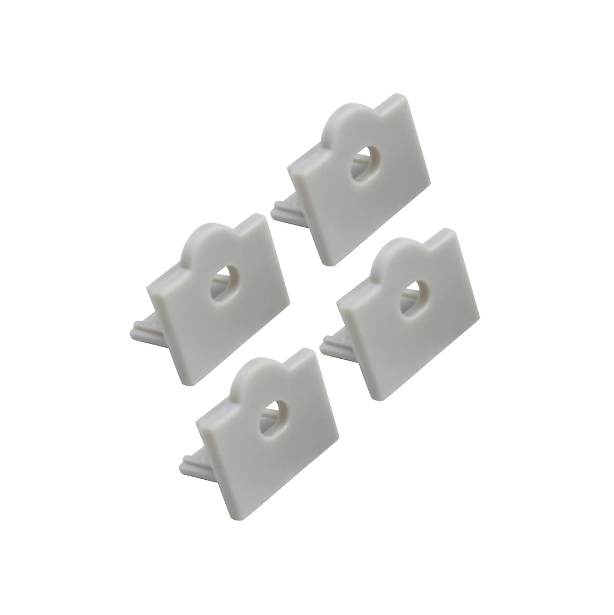 DA930099  Lin 2020S, (4 pcs) Endcap With Hole For DA900027 & DA900028 20x17mm